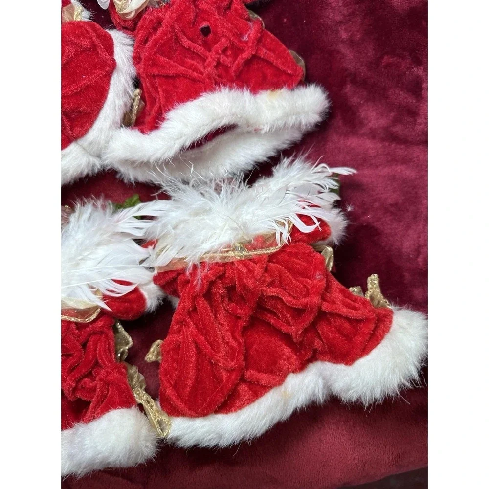 Lot Of 4 Vintage Angel Christmas Ornament